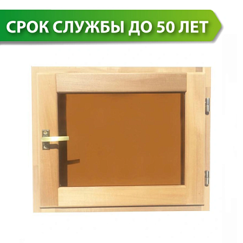 картинка Форточка банная термолипа (тонированное стекло 8мм, фурнитура бронза) 400*500мм от магазина Пиломатериалы Чайковский