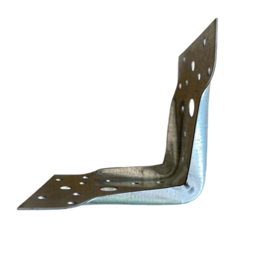 картинка Уголок крепежный усиленный 105*105*90*1,5мм оцинкованный Т-34 ГОСТ 14918-80 РОССИЯ от магазина Пиломатериалы Чайковский