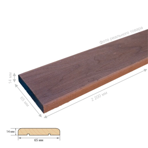 картинка Наличник термоосина плоский 65*2200 сорт А от магазина Пиломатериалы Чайковский