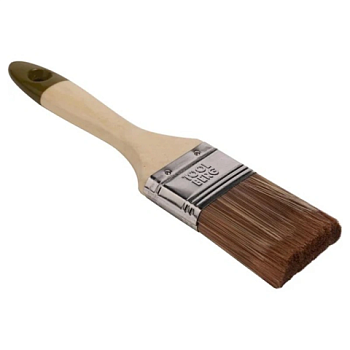 картинка Кисть универсальная плоская Toolberg Микс-Эксперт для лаков, масла, эмалей, смешанная щетина, 50мм от магазина Пиломатериалы Чайковский