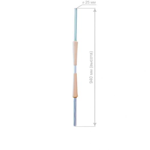 картинка Комбинированная балясина № 1 от магазина Пиломатериалы Чайковский