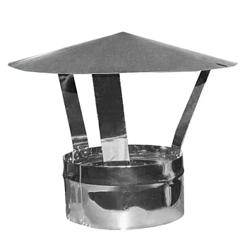 картинка Зонт D115 нерж.сталь 430-0.5мм от магазина Пиломатериалы Чайковский