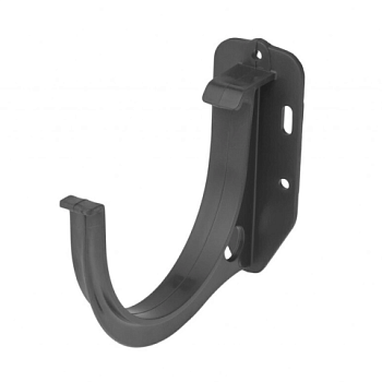 картинка Кронштейн желоба ПВХ графит от магазина Пиломатериалы Чайковский