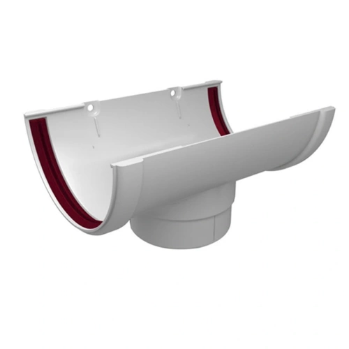 картинка Воронка желоба ПВХ белая от магазина Пиломатериалы Чайковский