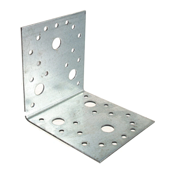 картинка Уголок крепежный 90° оцинкованный 105*105*90*2мм от магазина Пиломатериалы Чайковский
