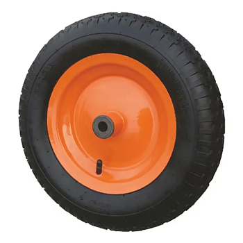 картинка Колесо пневмо 4,80/4,00*80 с подшипником D12 (для одноколесной тачки) от магазина Пиломатериалы Чайковский