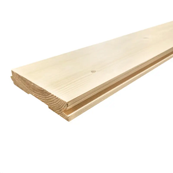 картинка Доска пола шпунтованная ель/сосна 28*142(135)*4000мм сорт АВ от магазина Пиломатериалы Чайковский