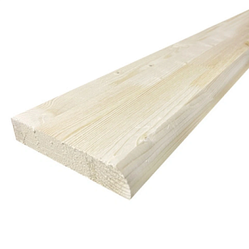картинка Подоконник 30*150*1500мм Ель/Сосна сорт АВ сращенный (с фаской) от магазина Пиломатериалы Чайковский