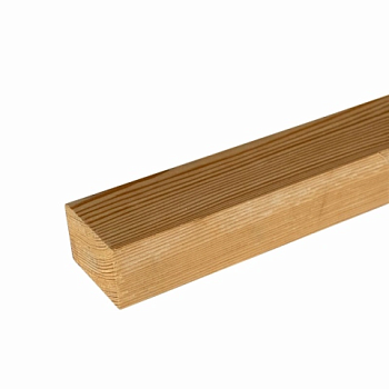 картинка Брусок строганый 45*70*3000мм сорт АВ Лиственница (с фаской R3 на углах) от магазина Пиломатериалы Чайковский