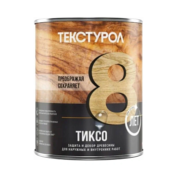 картинка Текстурол ТИКСО Белый 1л деревозащитное средство от магазина Пиломатериалы Чайковский