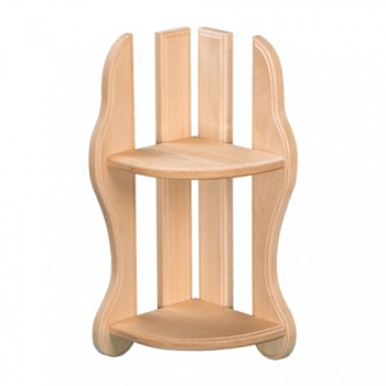 картинка Полка Фигурная угловая от магазина Пиломатериалы Чайковский