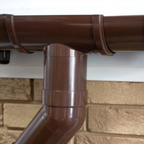 картинка Воронка желоба ПВХ шоколад от магазина Пиломатериалы Чайковский