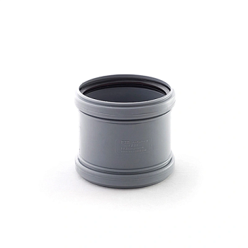 картинка Муфта канализационная надвижная 110мм (без перегородок) от магазина Пиломатериалы Чайковский