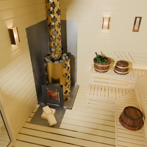 картинка Печь банная Арабеска inox Люмина, черная бронза, (камни 107кг/до 18м³) от магазина Пиломатериалы Чайковский