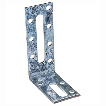 картинка Уголок регулируемый 90° оцинкованный 80*55*30мм ГОСТ 14918-80 РОССИЯ от магазина Пиломатериалы Чайковский