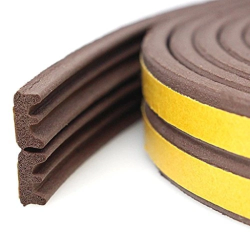 картинка Уплотнитель коричневый Е-профиль 9*4мм от магазина Пиломатериалы Чайковский