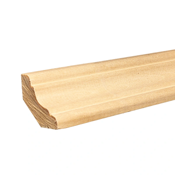 картинка Плинтус липа фигурный 45*2000мм сорт А цельный от магазина Пиломатериалы Чайковский