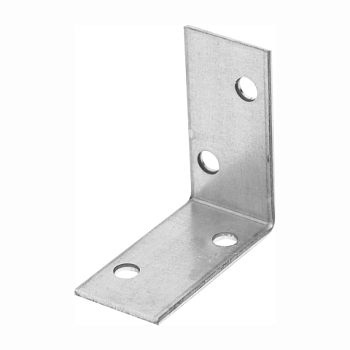 картинка Уголок крепежный 90° оцинкованный 40*40*20*2мм от магазина Пиломатериалы Чайковский