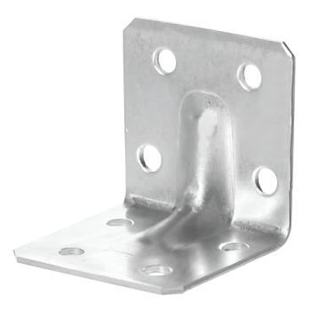 картинка Уголок крепежный усиленный 40*40*40*1,5мм оцинкованный от магазина Пиломатериалы Чайковский
