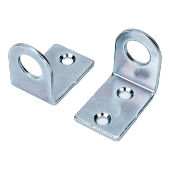 картинка Проушина 18*50мм гнутая цинк (пара) от магазина Пиломатериалы Чайковский