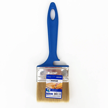 картинка Кисть плоская для лаков 70*12мм от магазина Пиломатериалы Чайковский