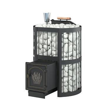 картинка Печь банная Везувий Ураган стандарт 16 (ДТ-4) Чугун от магазина Пиломатериалы Чайковский