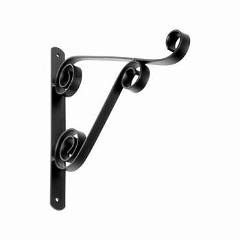 картинка Кронштейн для кашпо 25см черный мод.4 ДОМАРТ от магазина Пиломатериалы Чайковский