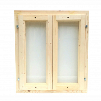 картинка Окно террасное 2-створчатое 800*700*40мм от магазина Пиломатериалы Чайковский