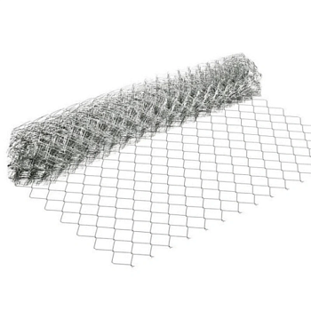 картинка Сетка рабица оцинкованная 1,5*10м (ячейка 50*50мм, D1.6мм) от магазина Пиломатериалы Чайковский