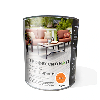 картинка Масло для Террас ПРОФЕССИОНАЛ Сосна (НК-55) 0,9л от магазина Пиломатериалы Чайковский