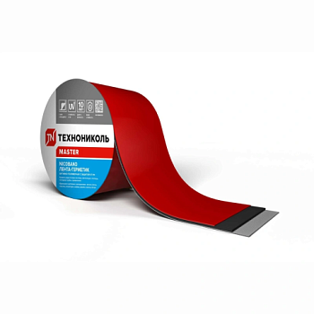 картинка Самоклеящаяся герметизирующая двухсторонняя лента Технониколь Nicoband красная 100мм*3м от магазина Пиломатериалы Чайковский