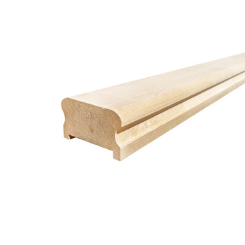 картинка Поручень 40*65*3000мм Береза сорт Экстра сращенный под балясину 50мм от магазина Пиломатериалы Чайковский