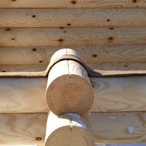 картинка Джут в рулоне P600г/м² 150мм*20м от магазина Пиломатериалы Чайковский