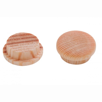 картинка Заглушка на отверстие ПРОФЕССИОНАЛ сфера D10мм сосна (30шт/уп) от магазина Пиломатериалы Чайковский