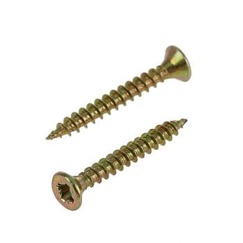 картинка Саморезы универсальные 2,5*20 желтый цинк от магазина Пиломатериалы Чайковский