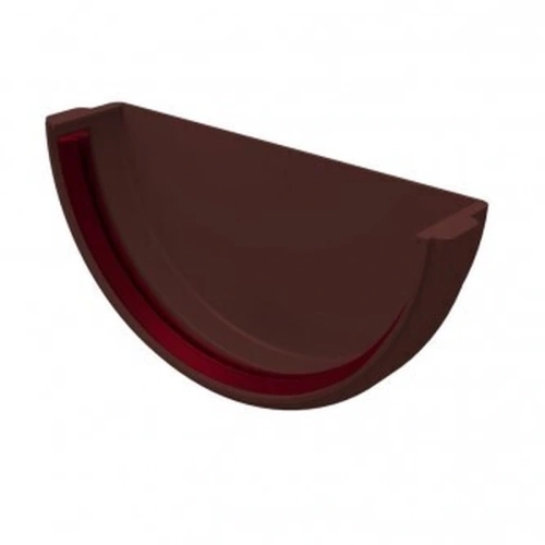 картинка Заглушка желоба ПВХ шоколад от магазина Пиломатериалы Чайковский