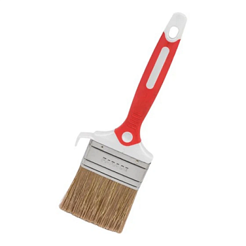 картинка Кисть плоская изностойкая для лаков, масла PARADE, смешанная щетина, 70мм от магазина Пиломатериалы Чайковский