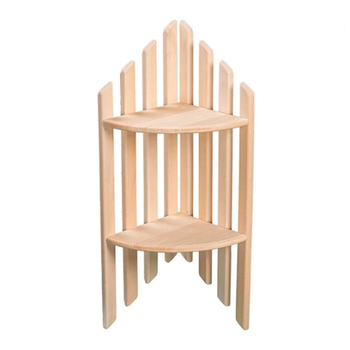 картинка Полка угловая 2 яруса от магазина Пиломатериалы Чайковский