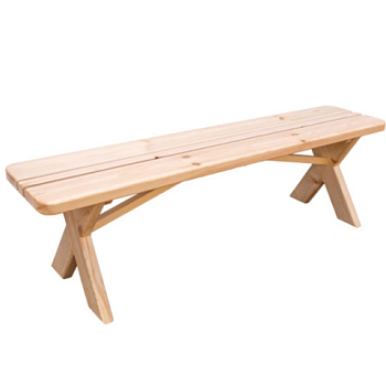 картинка Скамейка без спинки 1200*330*460мм сосна от магазина Пиломатериалы Чайковский