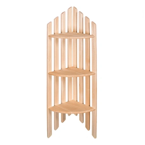 картинка Полка угловая 3 яруса от магазина Пиломатериалы Чайковский