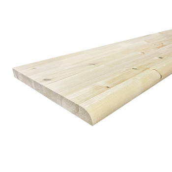 картинка Ступень 30*300*1000мм Ель/Сосна сорт АВ сращенная (с фаской) от магазина Пиломатериалы Чайковский