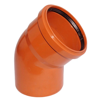 картинка Отвод наружный 110мм 45° от магазина Пиломатериалы Чайковский