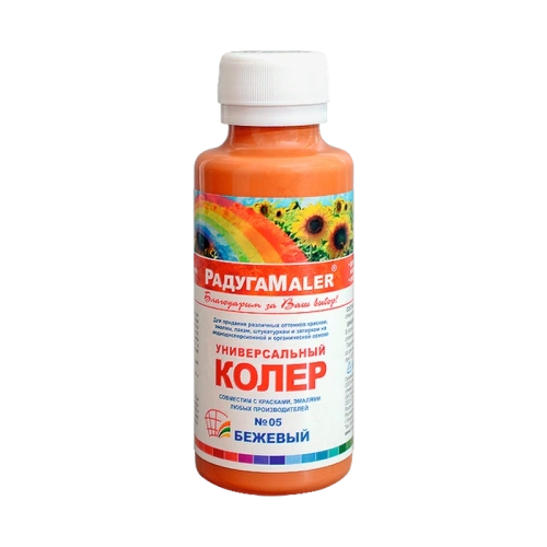 картинка Колер паста Радуга №1 Лимон 100г от магазина Пиломатериалы Чайковский