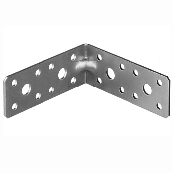 картинка Уголок крепежный усиленный 90*90*40*2мм оцинкованный от магазина Пиломатериалы Чайковский
