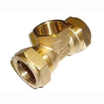 картинка Тройник "труба-ВР-труба" T/S 20мм*3/4"*20мм от магазина Пиломатериалы Чайковский