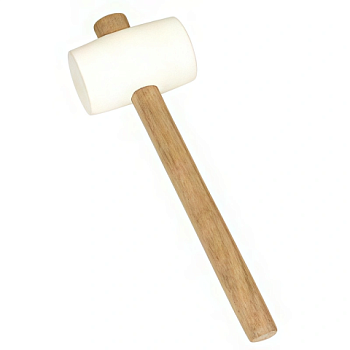 картинка Киянка резиновая, деревянная ручка 450г от магазина Пиломатериалы Чайковский