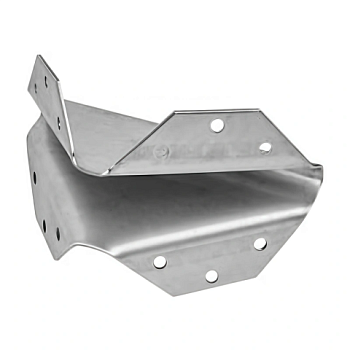 картинка Косынка упорная 90*90*10*2мм оцинкованная от магазина Пиломатериалы Чайковский