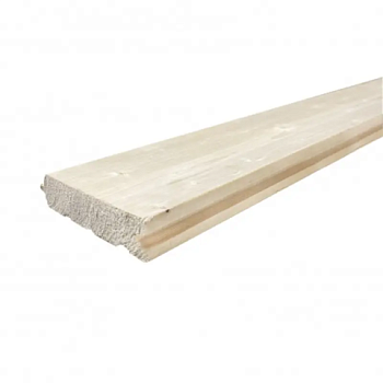 картинка Доска пола шпунтованная ель/сосна 25*115(110)*4000мм сорт АВ от магазина Пиломатериалы Чайковский