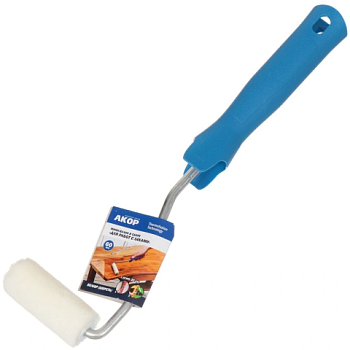 картинка Мини-валик для лаков велюровый в сборе 60мм от магазина Пиломатериалы Чайковский