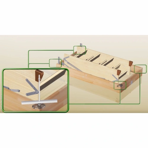 картинка Монтажный комплект LXK от магазина Пиломатериалы Чайковский